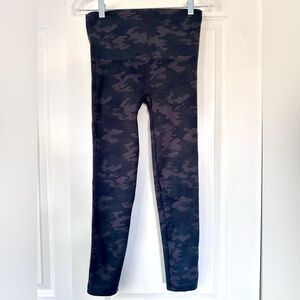 SPANX Black Camouflage Leggings